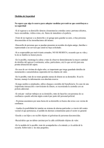 Medidas de Seguridad