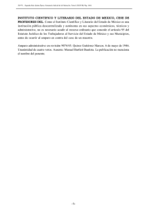 INSTITUTO CIENTIFICO Y LITERARIO DEL ESTADO DE MEXICO
