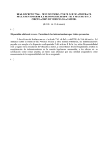Disposición adicional tercera
