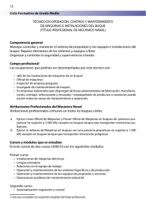 12 Ciclo Formativo de Grado Medio TÉCNICO EN OPERACIÓN
