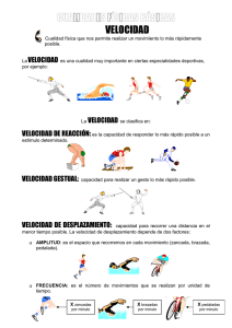 Velocidad: Tipos, Entrenamiento y Factores