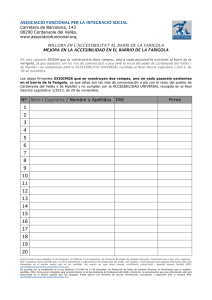 Nº Nom i Cognoms / Nombre y Apellidos DNI Firma