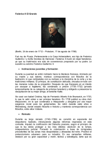 Federico II El Grande: Biografía del Rey de Prusia