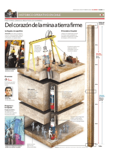 Del corazón de la mina a tierra firme