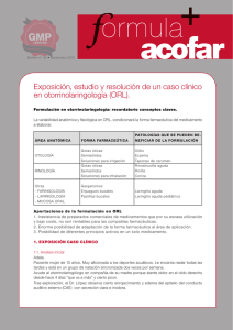 Exposición, estudio y resolución de un caso clínico en