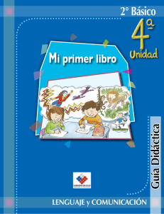 2° Básico Mi primer libro - Biblioteca