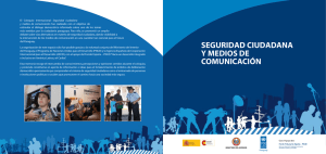 seguridad ciudadana y medios de comunicación