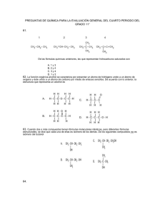 preguntas de química para la evaluación general del