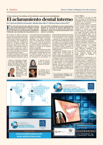 Blanqueamiento Dental Interno: Mejorando la Estética de Dientes Oscuros