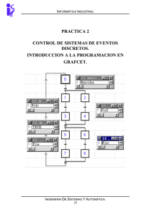 practica 2 control de sistemas de eventos discretos. introduccion a