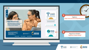 Haga clic en el botón: “ingresar al aula virtual”