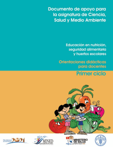Orientaciones didácticas para docentes. Primer ciclo