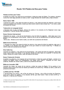 Éxodo 10:6 Palabra de Dios para Todos