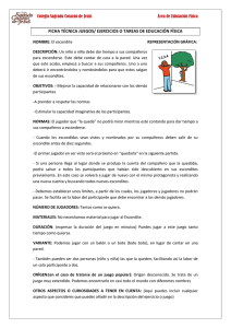 Ficha Técnica: El Escondite - Juego Tradicional