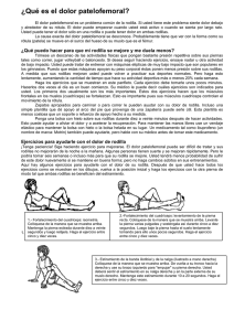 DOLOR FEMOROPATELAR