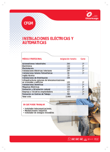 instalaciones eléctricas y automáticas cfgm