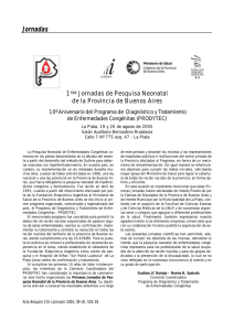14 1as. JORNADAS - Fundación Bioquímica Argentina