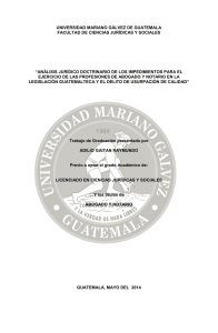 análisis jurídico doctrinario de los im
