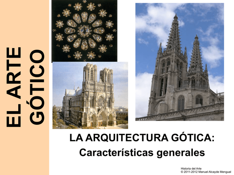 LA ARQUITECTURA GÓTICA - Historia