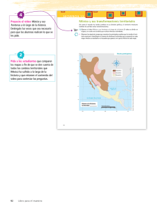 México y sus transformaciones territoriales