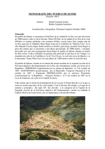 Quime, Bolivia: Historia, Geografía y Cultura