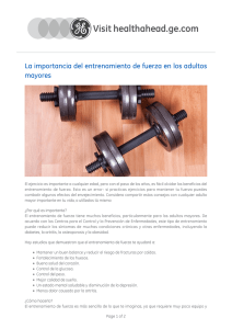 La importancia del entrenamiento de fuerza en los