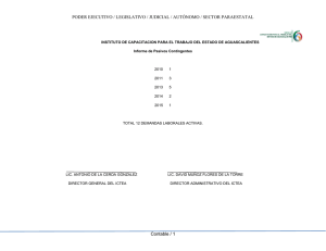 PODER EJECUTIVO / LEGISLATIVO / JUDICIAL / AUTÓNOMO