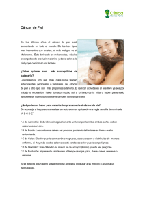Cáncer de Piel - Clínica Ricardo Palma