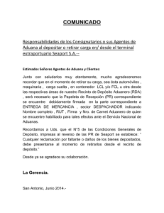 Responsabilidad de los Consignatarios o sus agentes de aduana al