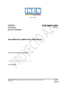 NTE INEN 2983 - Servicio Ecuatoriano de Normalización