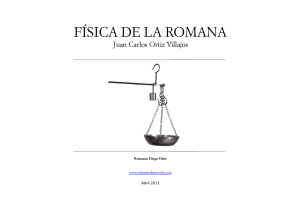 Física de la Romana - Romanas Diego Ortiz