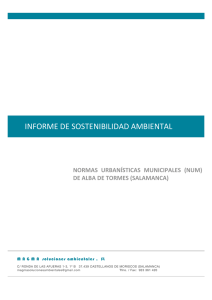 informe de sostenibilidad ambiental