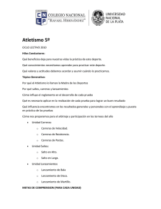 Atletismo 5º