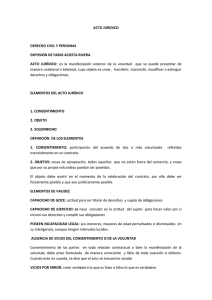acto jurídico