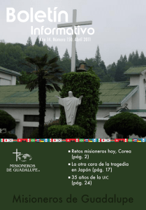 Comunicación MG - Misioneros de Guadalupe