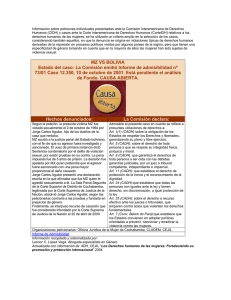 CASO MZ VS BOLIVIA