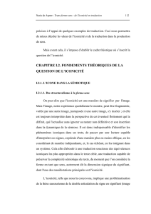 chapitre i.2. fondements théoriques de la question de l`iconicité