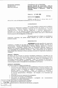 - Facultad de Educación, Ciencias Sociales y