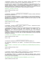 1) SOCIEDADES. CONTRATO SOCIAL. CONTENIDO DEL