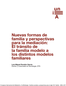 Nuevas Formas de Familia y Mediación: Perspectivas