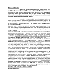 Manual del usuario