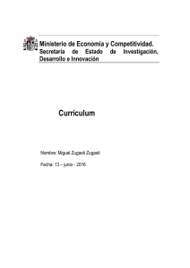 Currículum - Universidad de Navarra