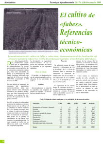 El cultivo de «fabes».