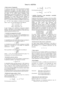 Tema 14.- ACÚSTICA