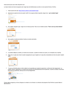 1. Visite nuestro sitio web: http://www.scilearn.com/student