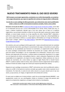nuevo tratamiento para el ojo seco severo