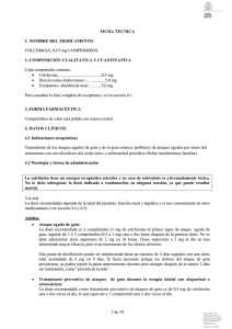 1 de 10 FICHA TÉCNICA 1. NOMBRE DEL MEDICAMENTO