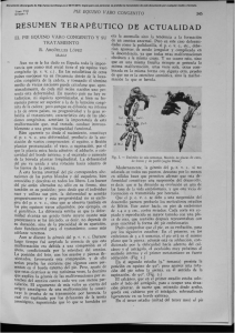 pie equino varo congenico - Revista Clínica Española