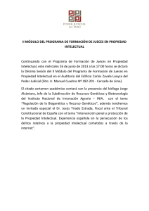 Décima Sesión del Programa de Formación de Jueces en