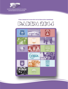 P.A.D.E.M. 2014 - Portada Transparencia Activa